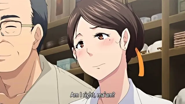 Hitozuma netorare hentai scene from episode 1